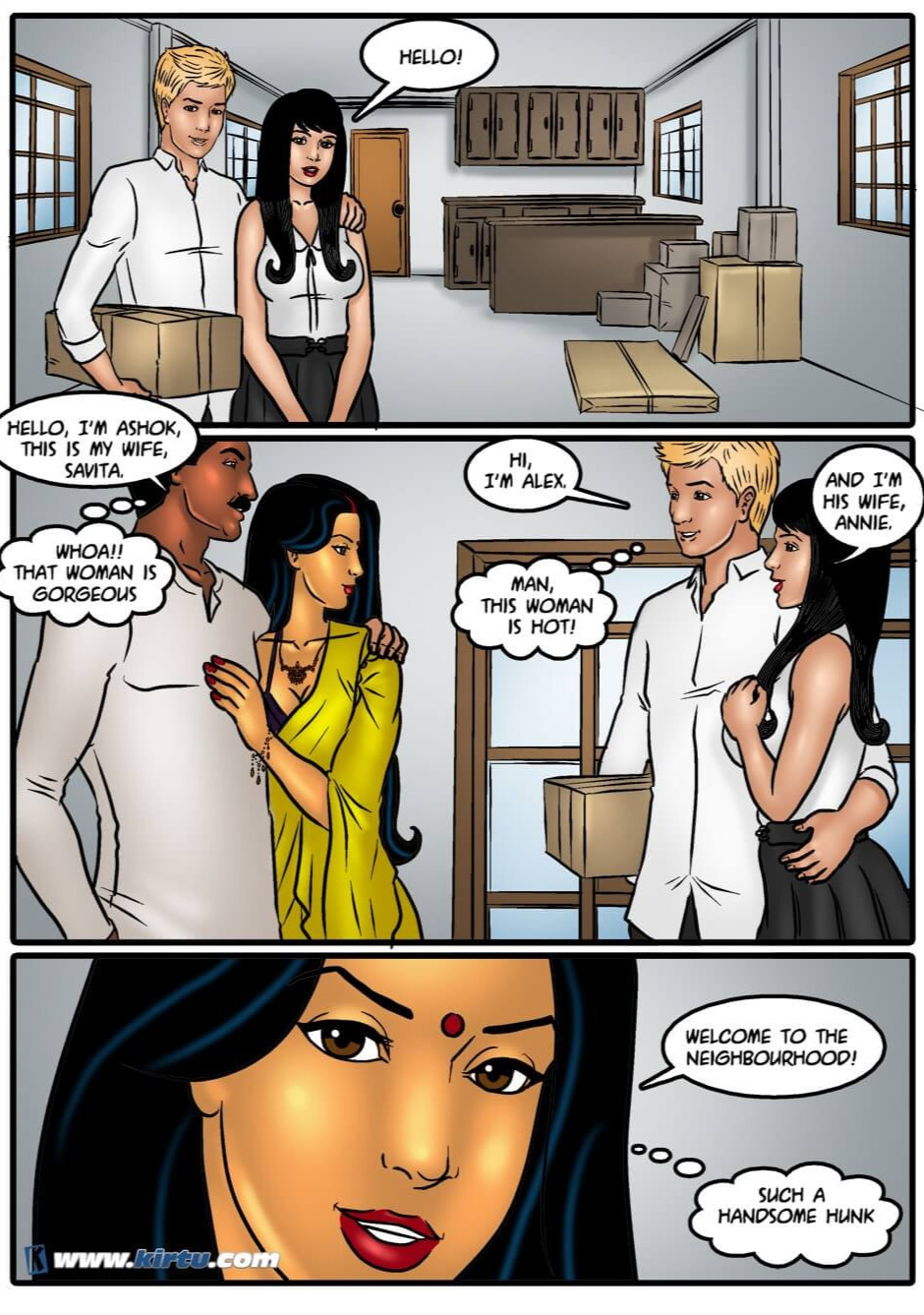 Savita Bhabhi Episode 44 Starring and Written by a Savita Bhabhi Fan (English) - Page 3