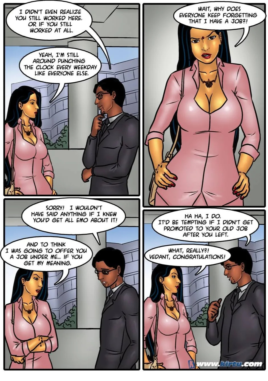 Savita Bhabhi Episode 45 Savita Gains A Little Job Security (English) - Page 4