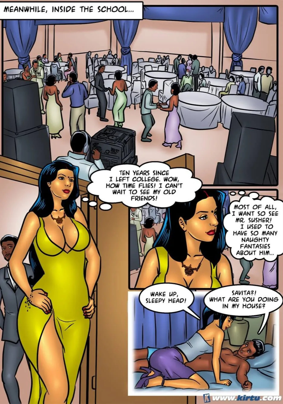 Savita Bhabhi Episode 47 Savita reunites with an old school crush (English) - Page 7