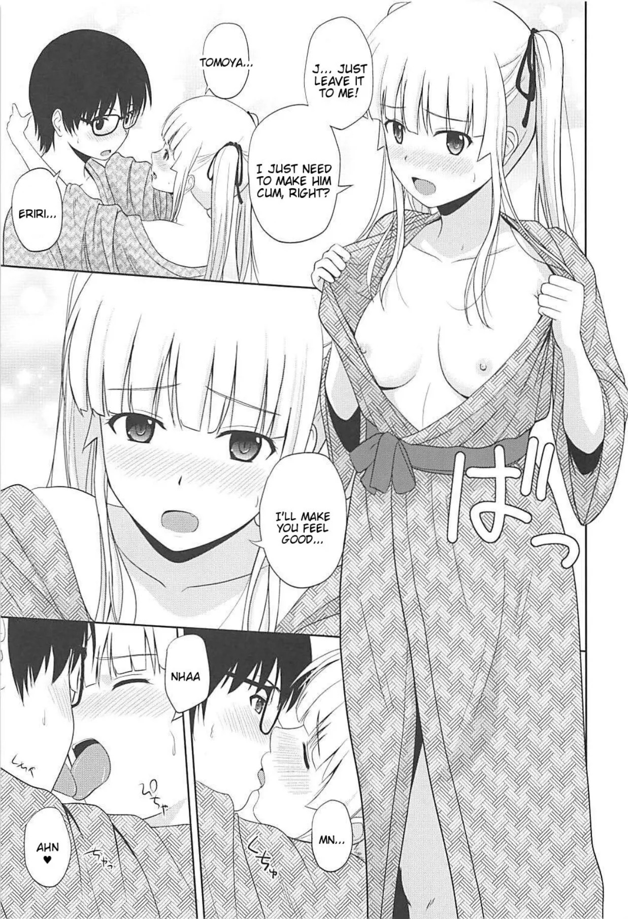 (C98) [G-SCAN CORP. (Satou Chagashi)] Saenai Kanojo-tachi no Rinri Shinsakai Soushuuhen 2 (Saenai Heroine no Sodatekata) [English] - Page 34