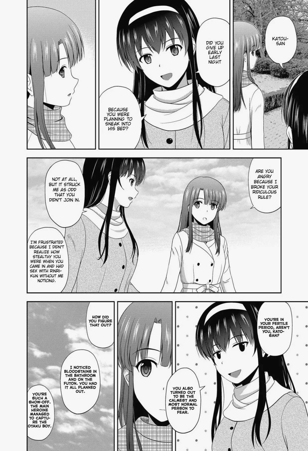 (C98) [G-SCAN CORP. (Satou Chagashi)] Saenai Kanojo-tachi no Rinri Shinsakai Soushuuhen 2 (Saenai Heroine no Sodatekata) [English] - Page 61
