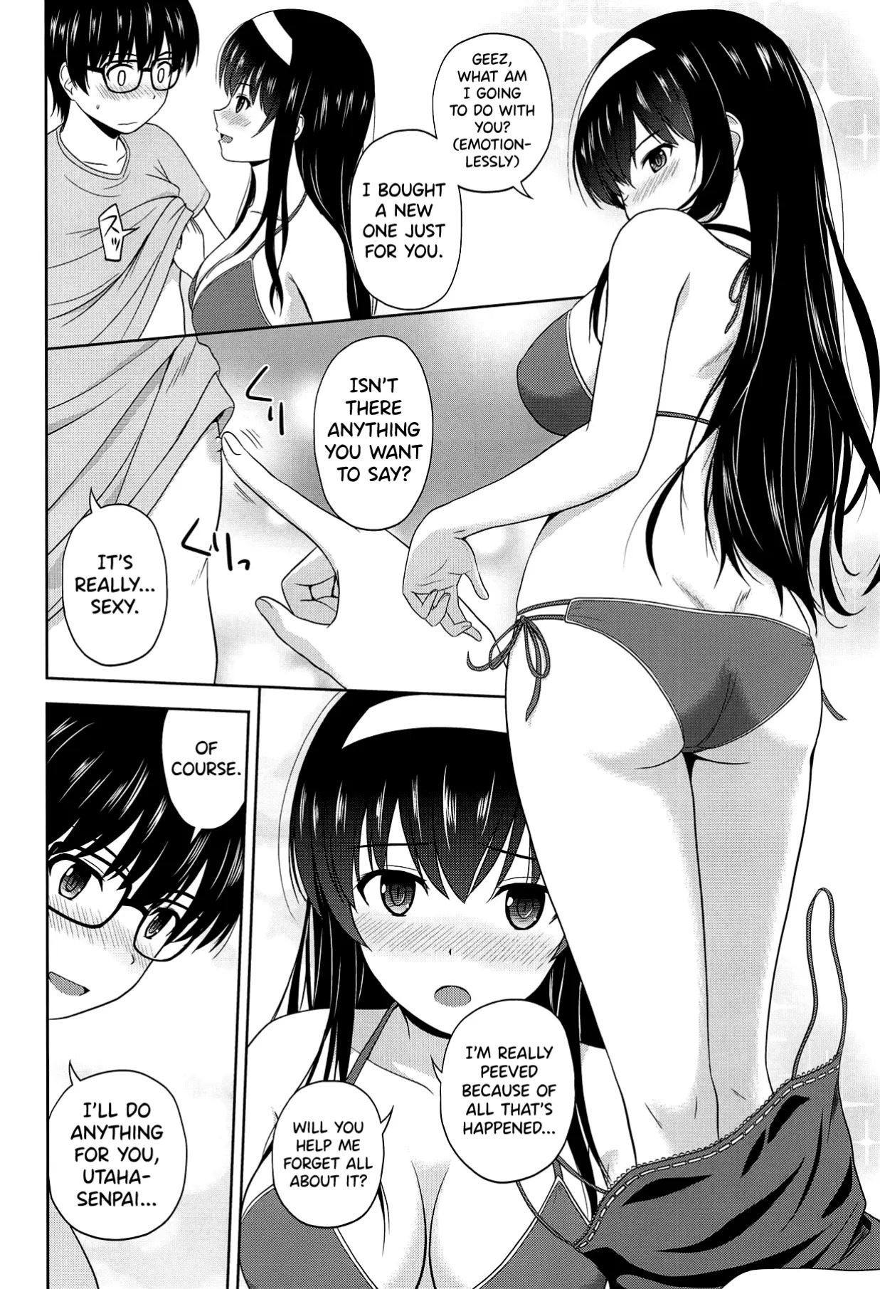 (C98) [G-SCAN CORP. (Satou Chagashi)] Saenai Kanojo-tachi no Rinri Shinsakai Soushuuhen 2 (Saenai Heroine no Sodatekata) [English] - Page 100