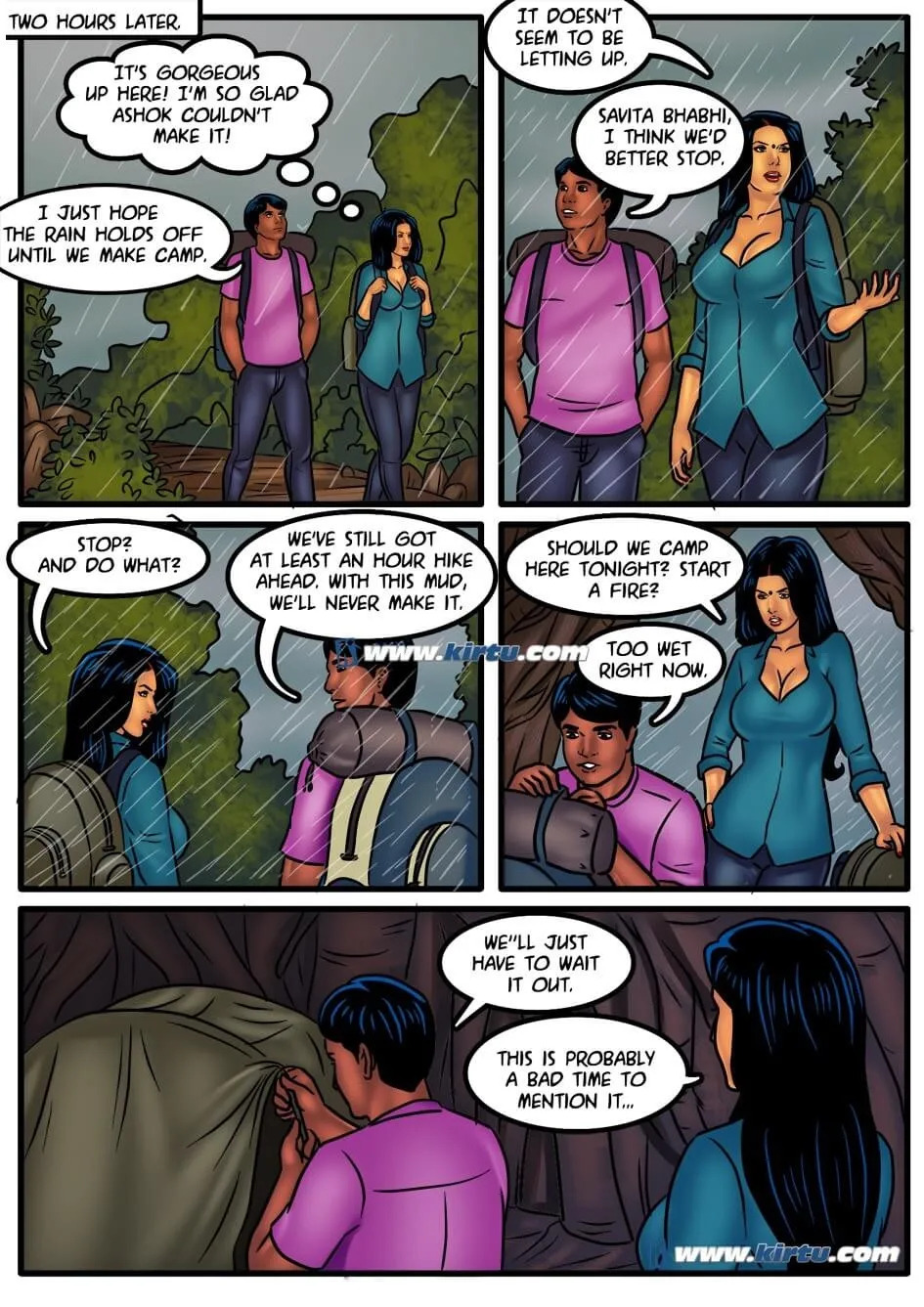 Savita Bhabhi Episode 51 Camping in the Cold (English) - Page 9