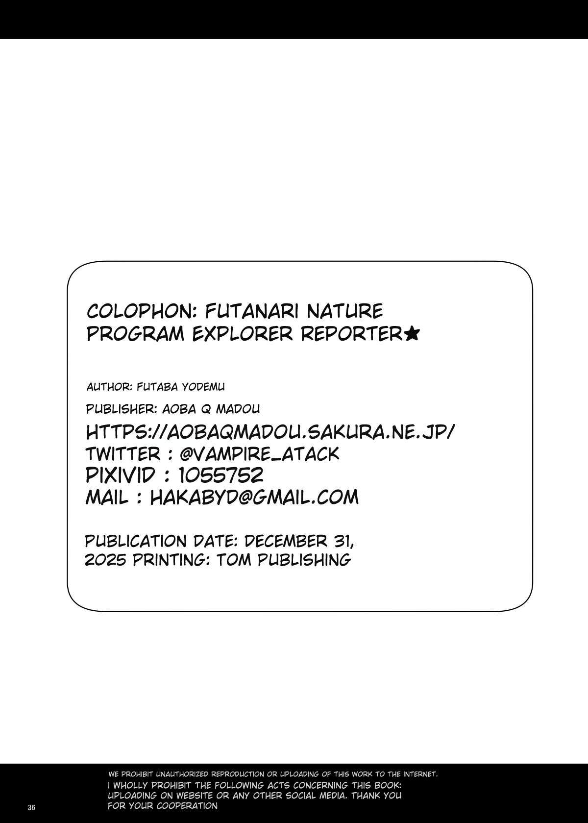 Futanari Shizen Bangumi no Tanken Reporter | Futanari Nature Program Exploration Report [English] [Digital] - Page 36