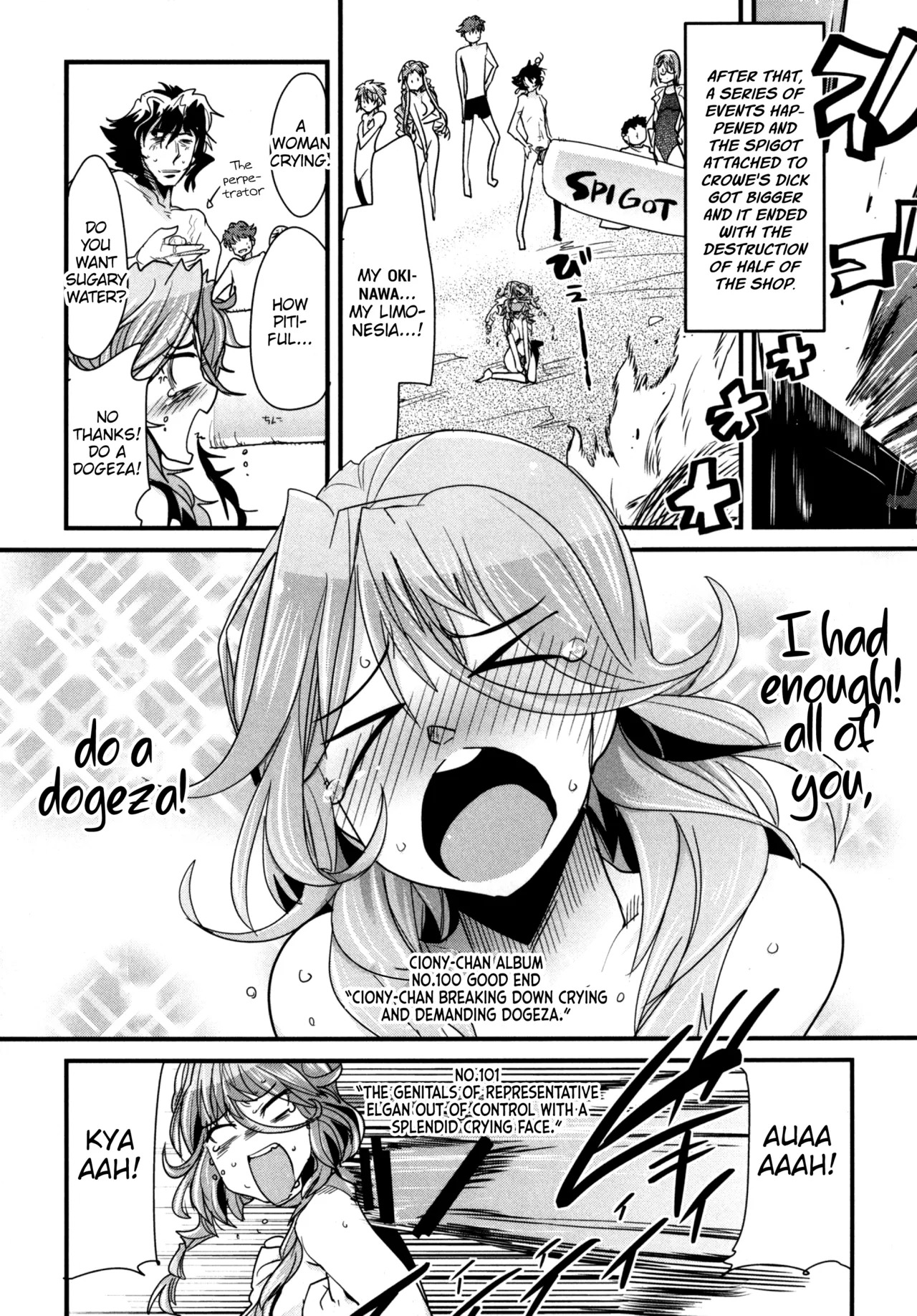 [Bronco Hitoritabi (Uchi-Uchi Keyaki)] Dainiji Boku no Watashi no Super Bobobbo Taisen Z Oneechan to Ceony-chan Hen (Super Robot Wars Z 2nd) [English] [Digital] - Page 20