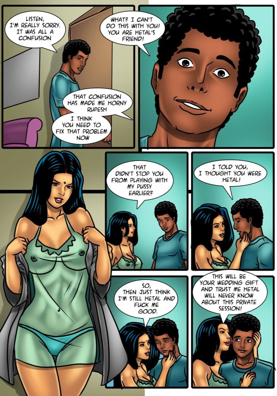 Savita Bhabhi Episode 54 The Wedding Gift (English) - Page 19