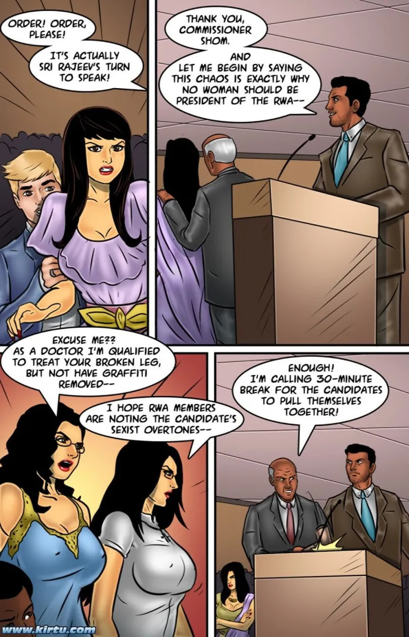 Savita Bhabhi Episode 65 The Candidate Stuffing the Ballot Boxes (English) - Page 10
