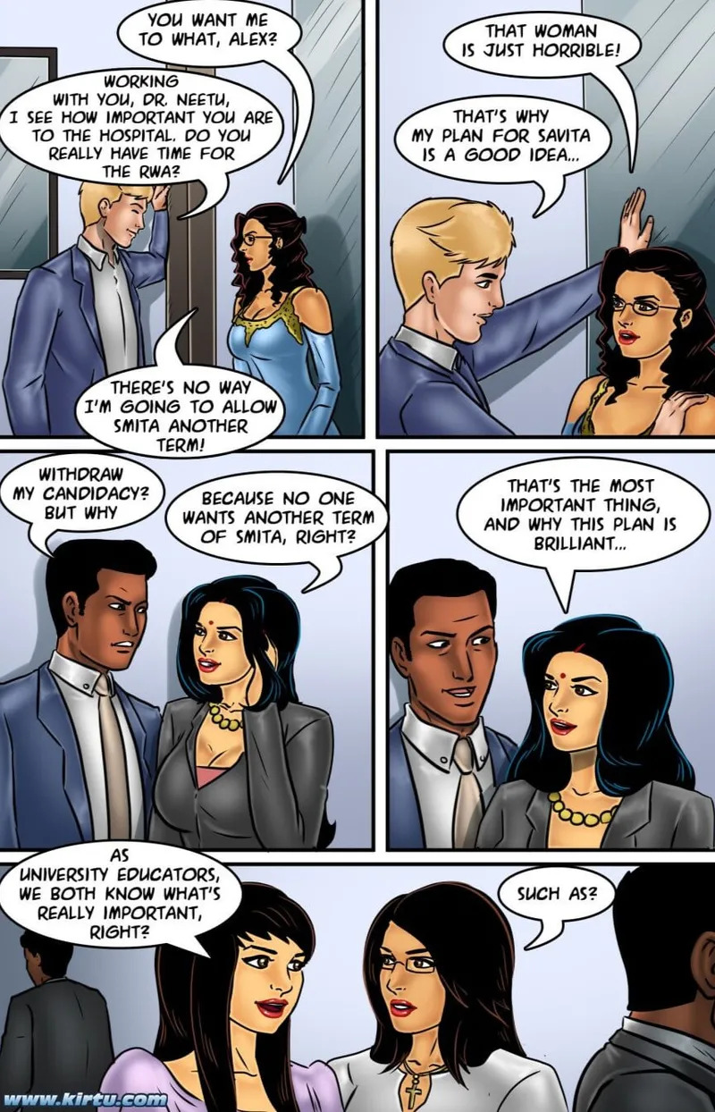 Savita Bhabhi Episode 65 The Candidate Stuffing the Ballot Boxes (English) - Page 12