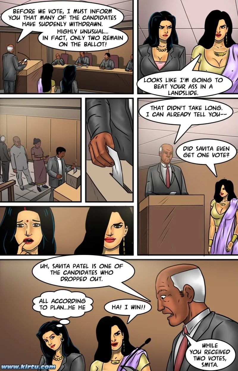 Savita Bhabhi Episode 65 The Candidate Stuffing the Ballot Boxes (English) - Page 26