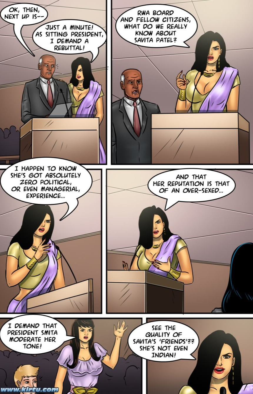Savita Bhabhi Episode 65 The Candidate Stuffing the Ballot Boxes (English) - Page 9
