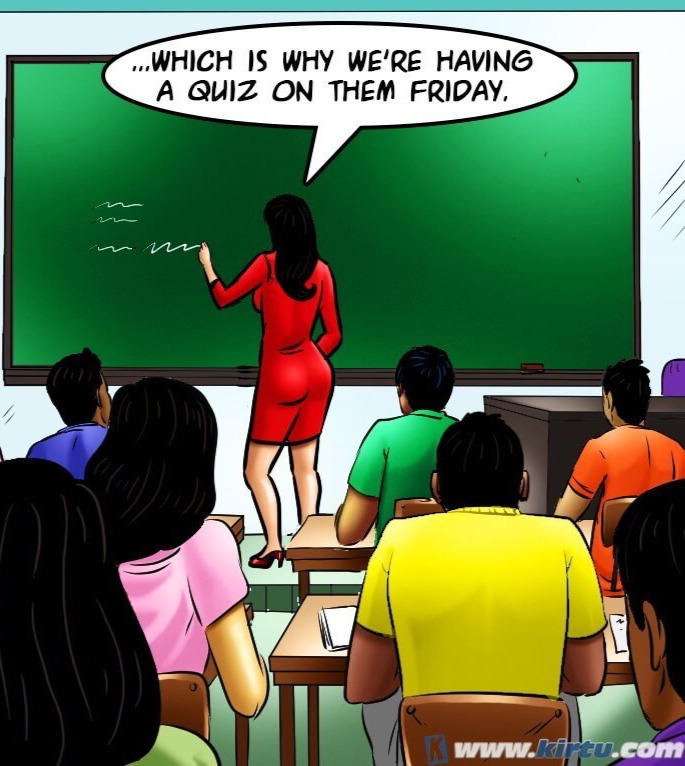Savita Bhabhi Episode 69 Student Affairs Savita visits XXX Apart (English) - Page 3