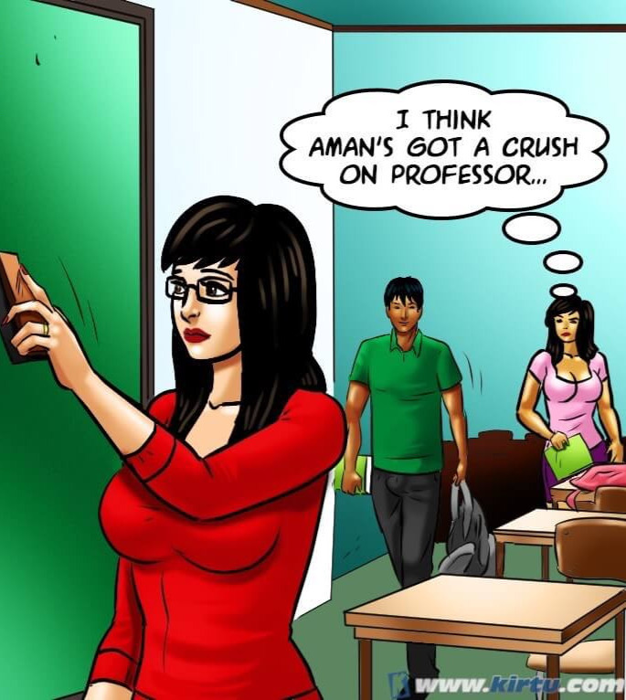 Savita Bhabhi Episode 69 Student Affairs Savita visits XXX Apart (English) - Page 35