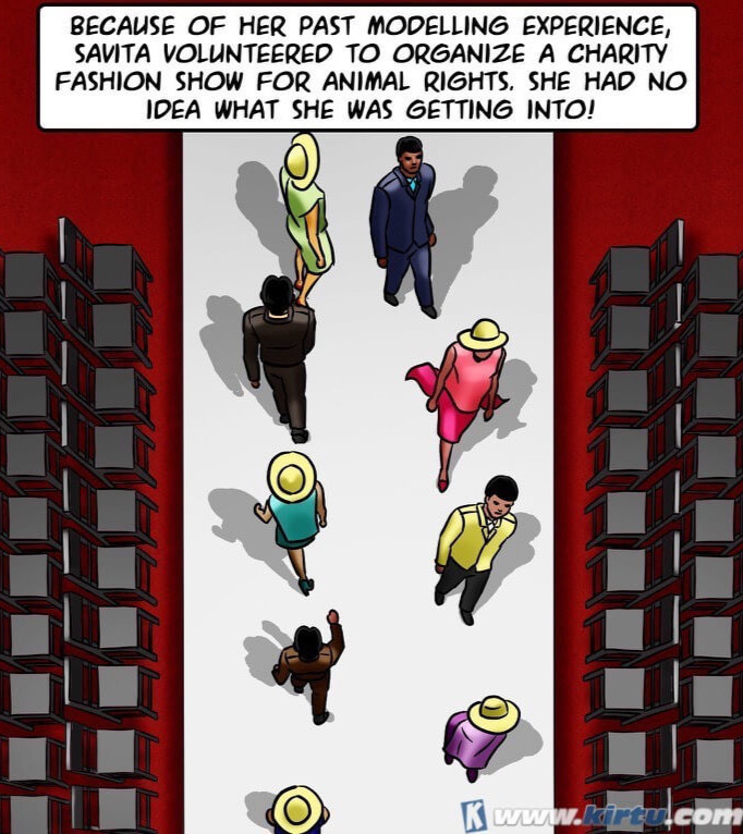 Savita Bhabhi Episode 71 Pussy on the Catwalk (English) - Page 2