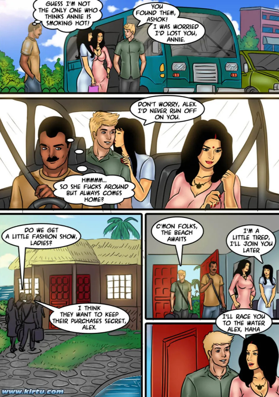 Savita Bhabhi Episode 61 Sex on the Beach (English) - Page 12