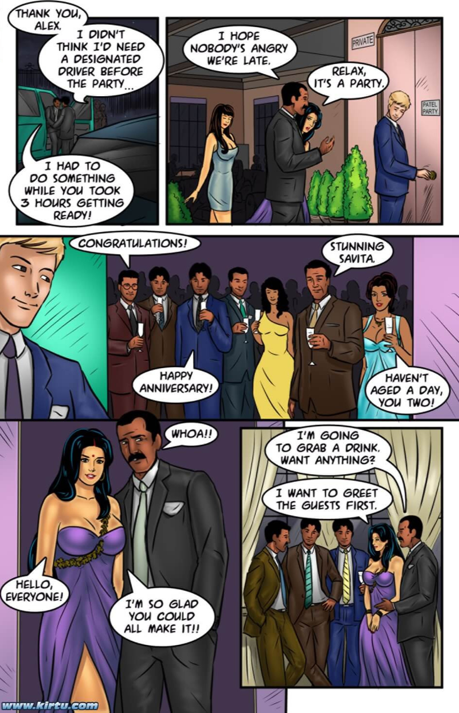 Savita Bhabhi Episode 62 The Anniversary Party (English) - Page 3