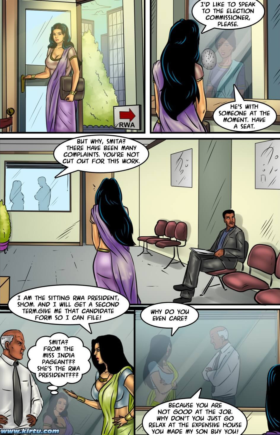 Savita Bhabhi Episode 63 The Candidate Running For President (English) - Page 12