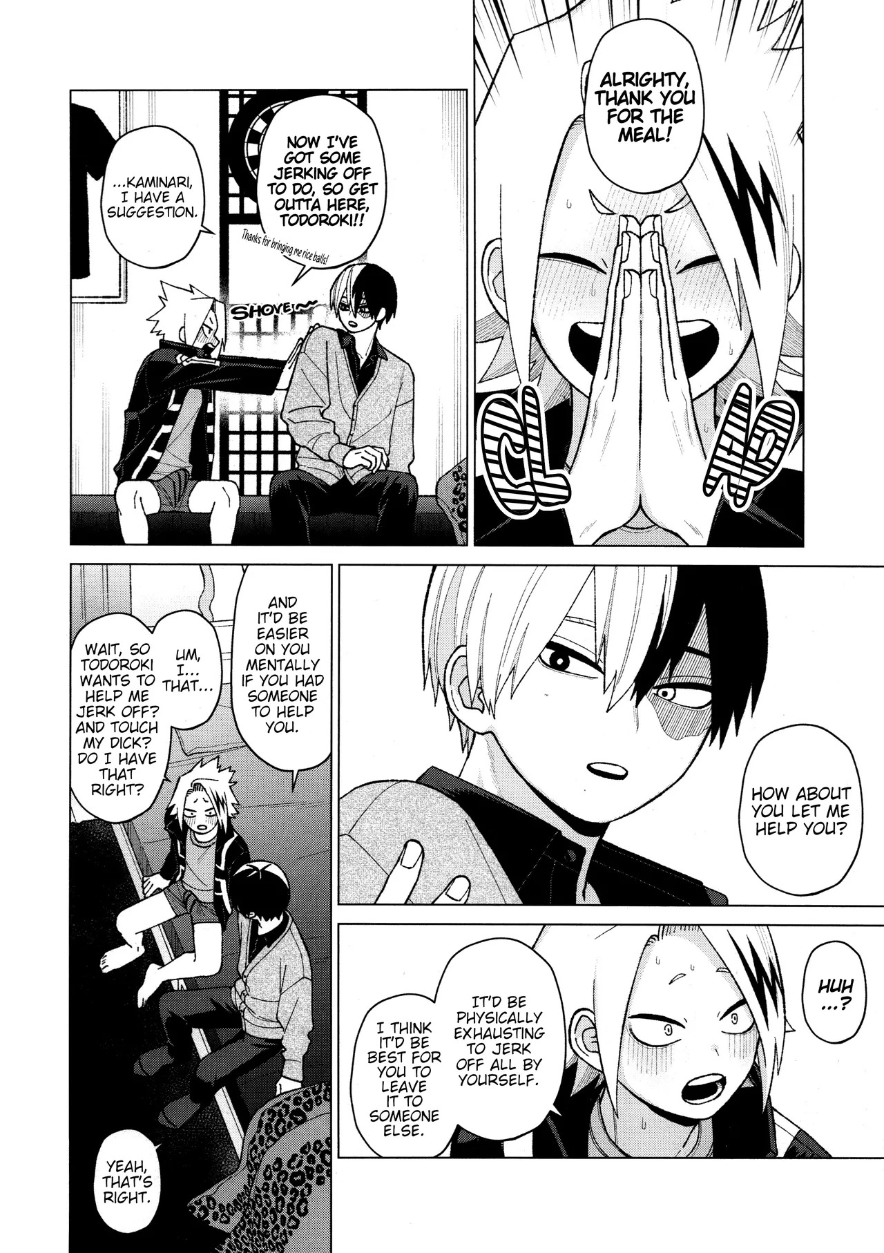 [MidoriMinoMidori! (Sanpa)] Zetchou COUNT 100 (Boku no Hero Academia) [English] - Page 12