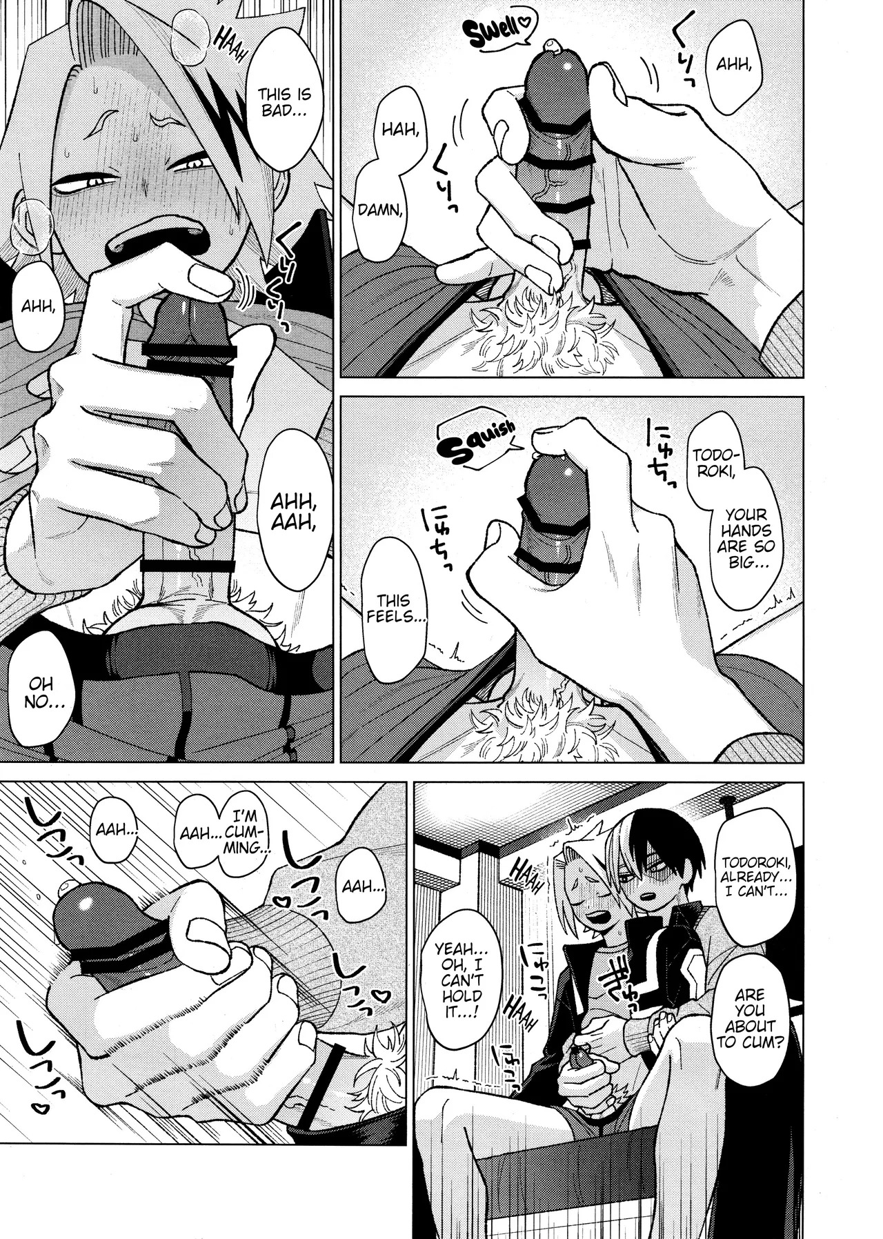 [MidoriMinoMidori! (Sanpa)] Zetchou COUNT 100 (Boku no Hero Academia) [English] - Page 15