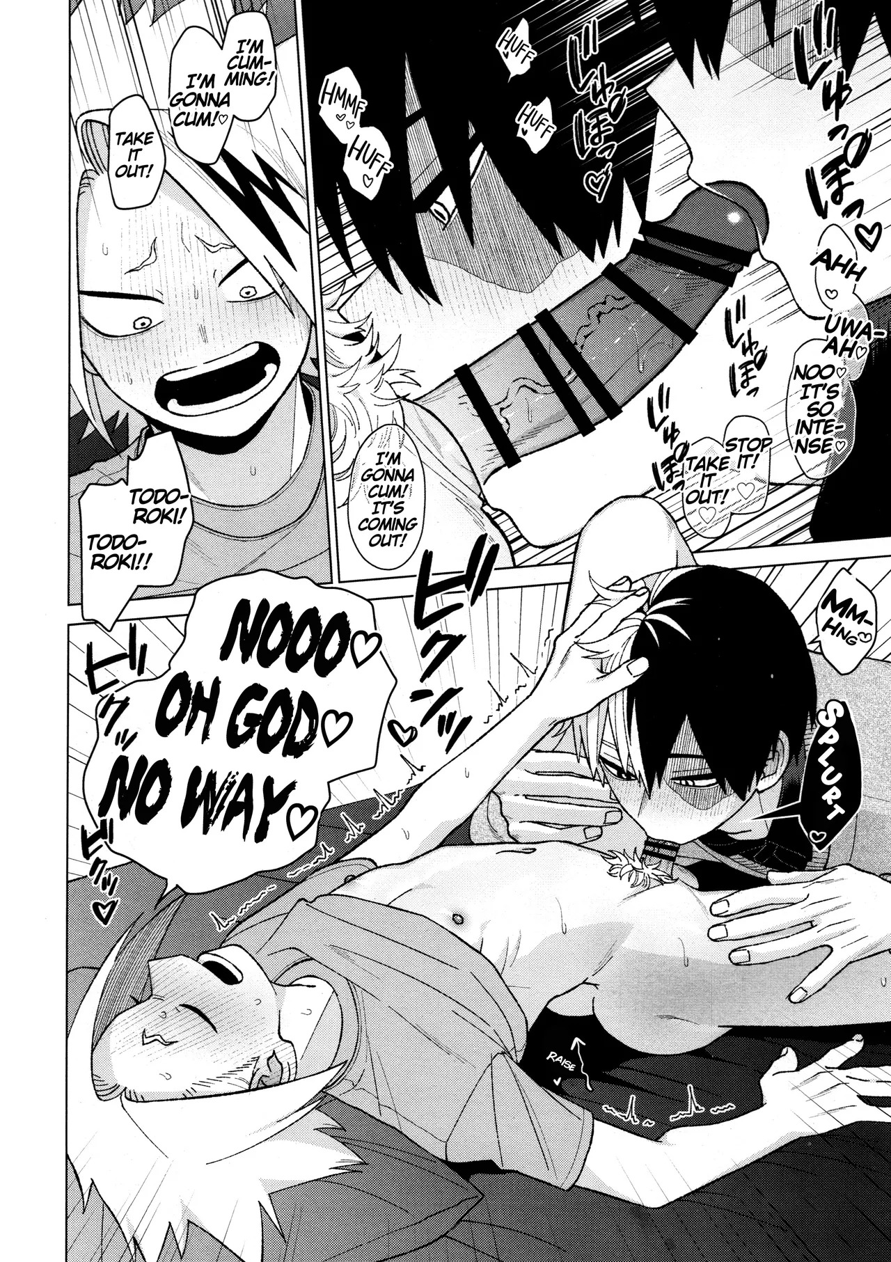 [MidoriMinoMidori! (Sanpa)] Zetchou COUNT 100 (Boku no Hero Academia) [English] - Page 26