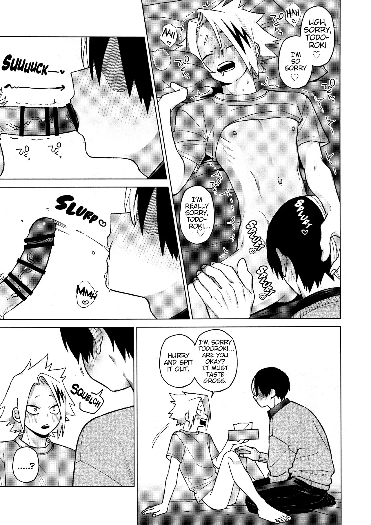 [MidoriMinoMidori! (Sanpa)] Zetchou COUNT 100 (Boku no Hero Academia) [English] - Page 27