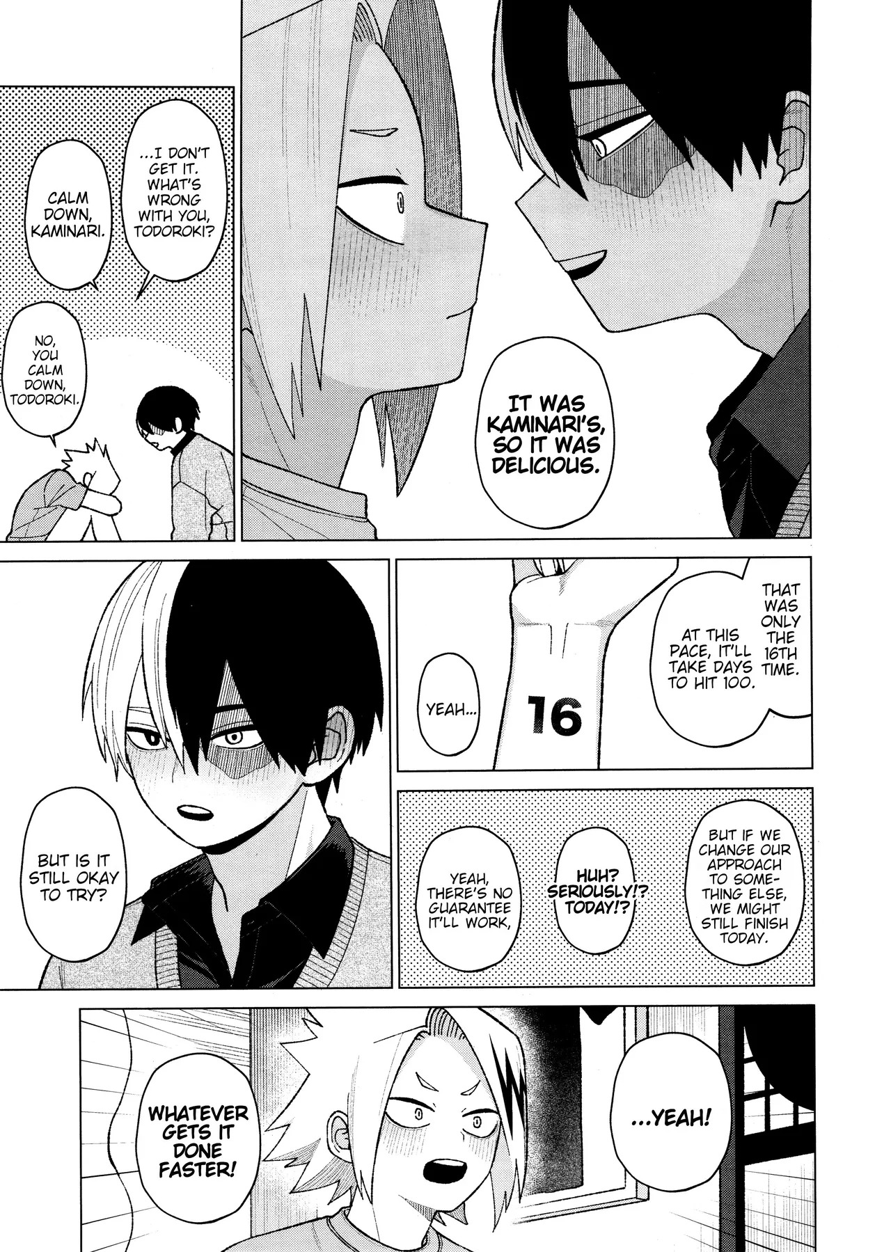 [MidoriMinoMidori! (Sanpa)] Zetchou COUNT 100 (Boku no Hero Academia) [English] - Page 29