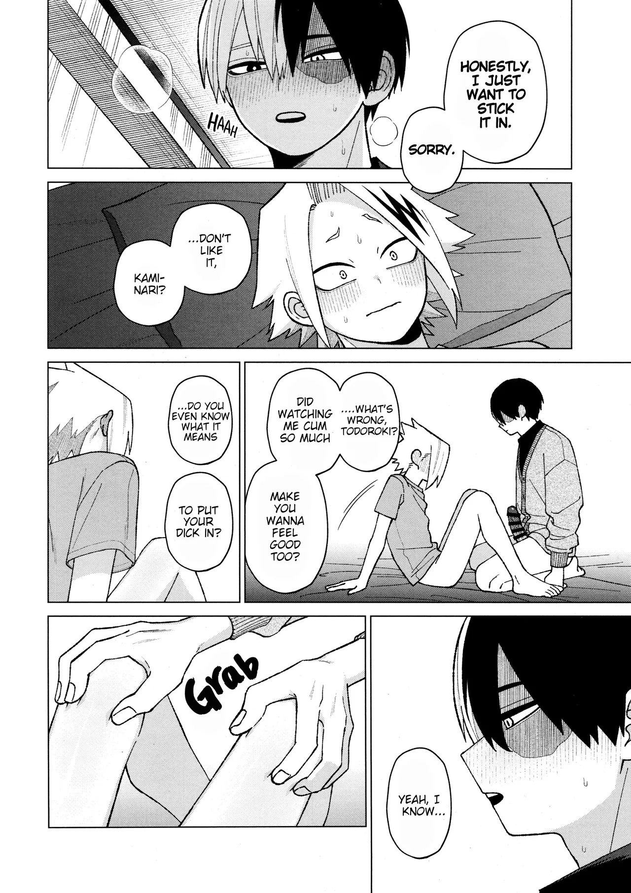 [MidoriMinoMidori! (Sanpa)] Zetchou COUNT 100 (Boku no Hero Academia) [English] - Page 40