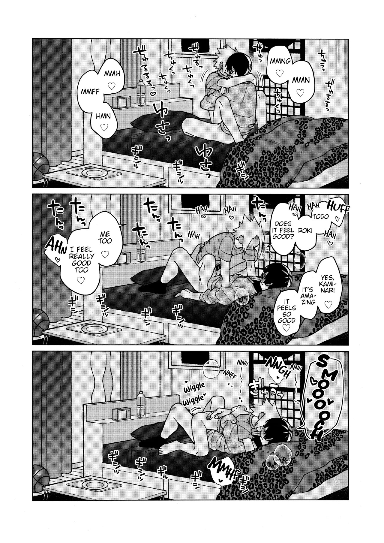 [MidoriMinoMidori! (Sanpa)] Zetchou COUNT 100 (Boku no Hero Academia) [English] - Page 61