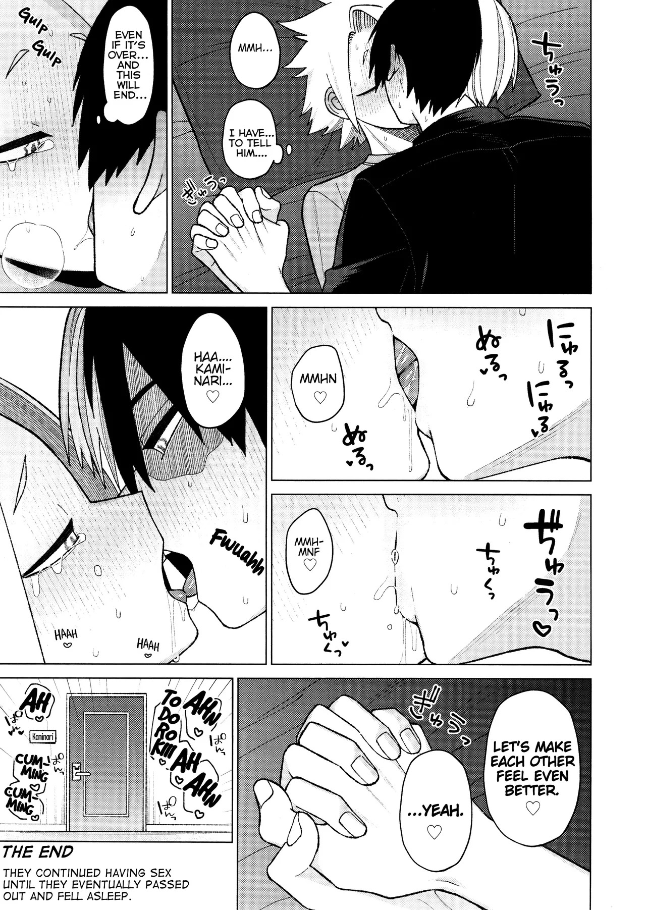 [MidoriMinoMidori! (Sanpa)] Zetchou COUNT 100 (Boku no Hero Academia) [English] - Page 64