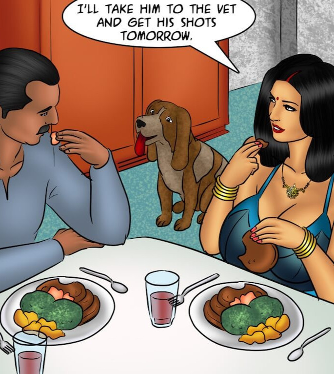 Savita Bhabhi Episode 84 Giving the Dog a Bone (English) - Page 42