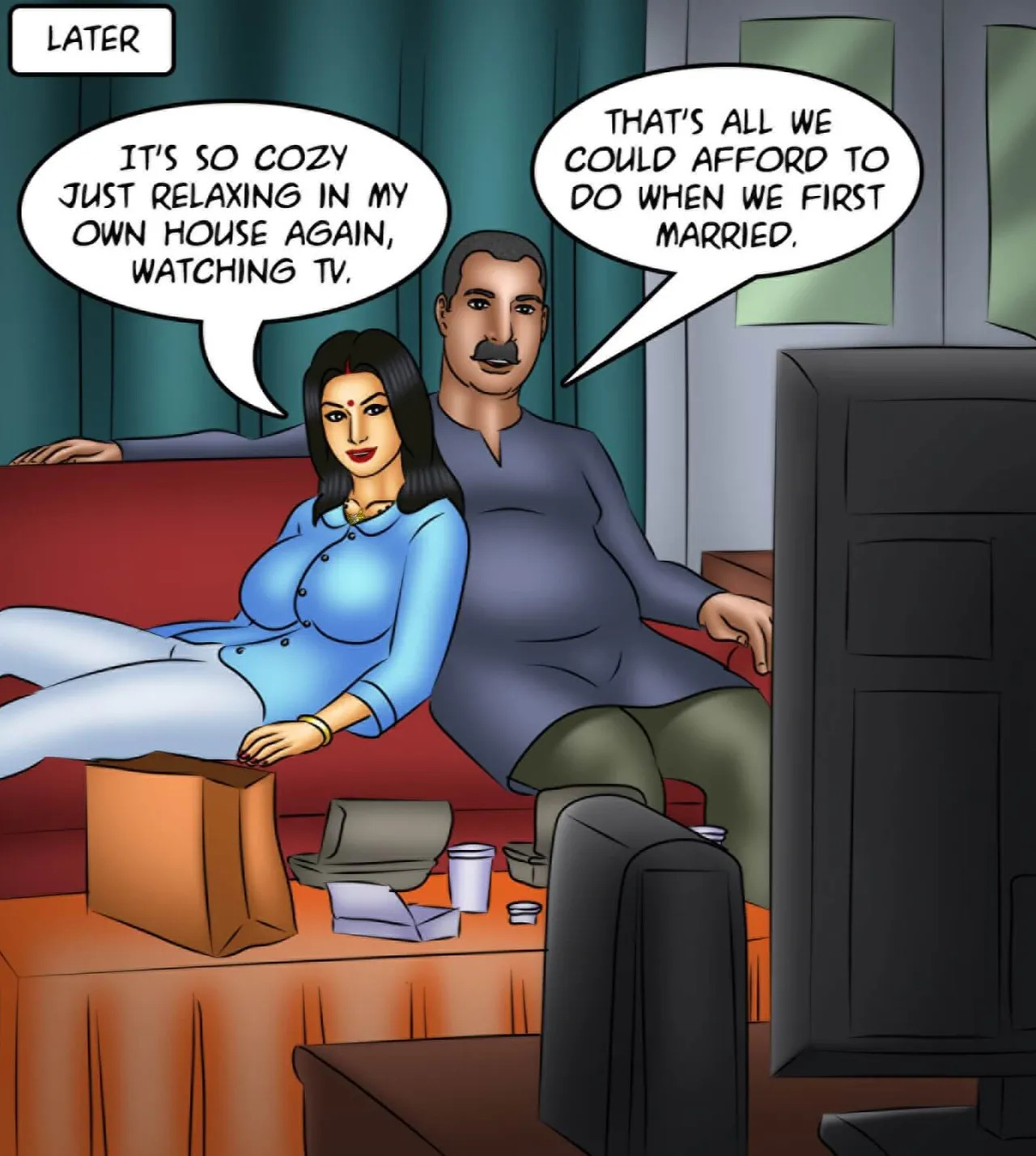 Savita Bhabhi Episode 115 Homecumming (English) - Page 19