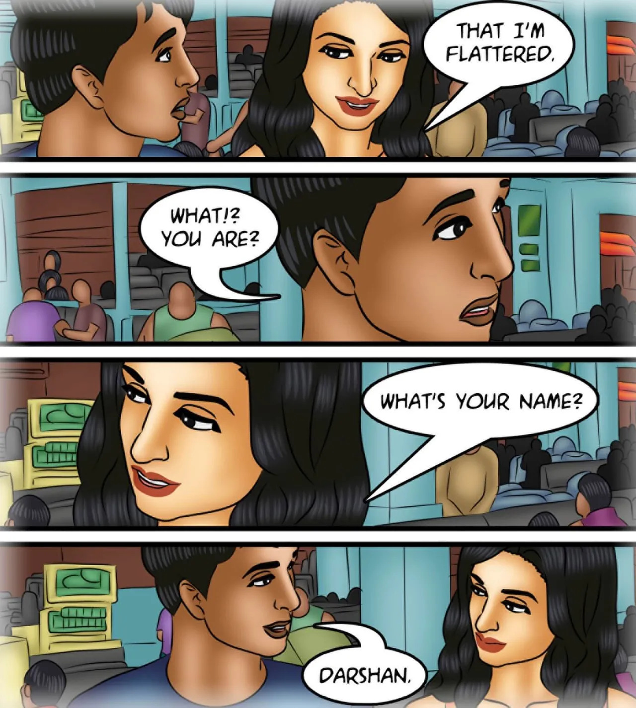 Savita Bhabhi Episode 116 Night Train (English) - Page 12