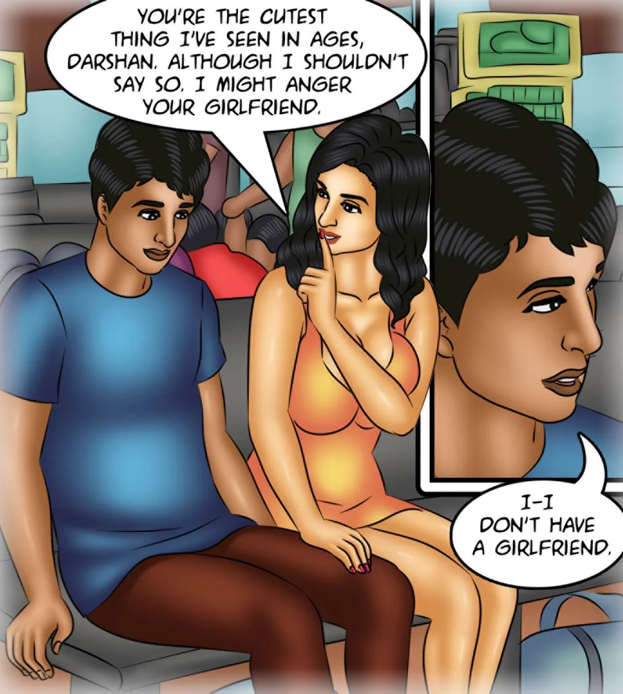 Savita Bhabhi Episode 116 Night Train (English) - Page 13