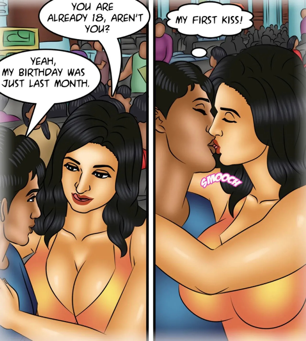 Savita Bhabhi Episode 116 Night Train (English) - Page 16