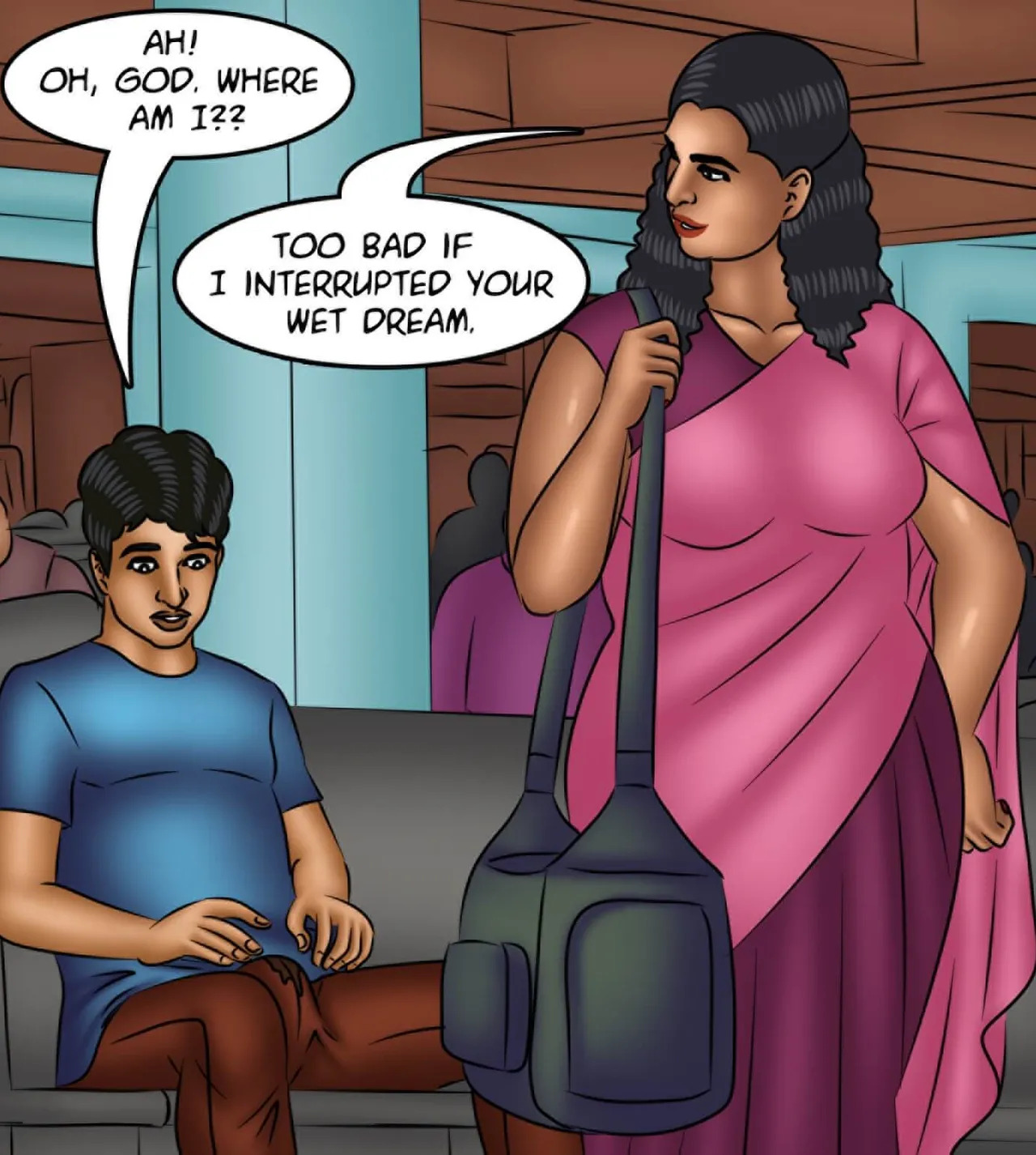 Savita Bhabhi Episode 116 Night Train (English) - Page 36