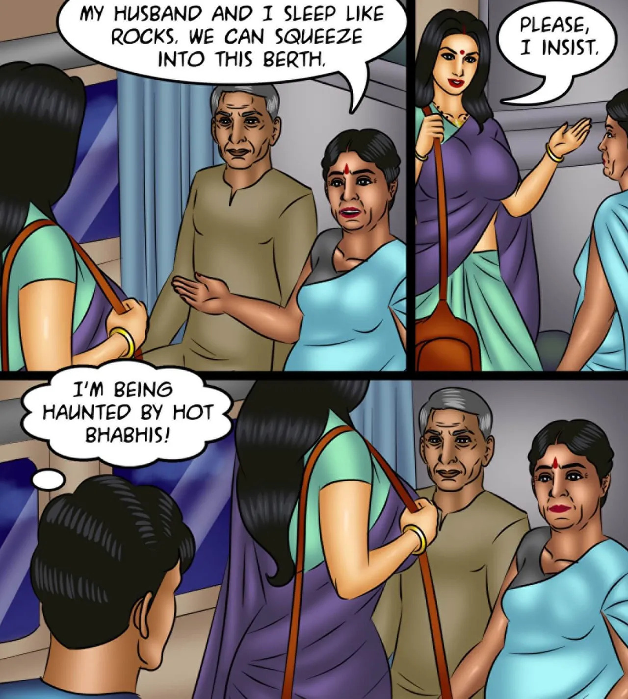 Savita Bhabhi Episode 116 Night Train (English) - Page 42
