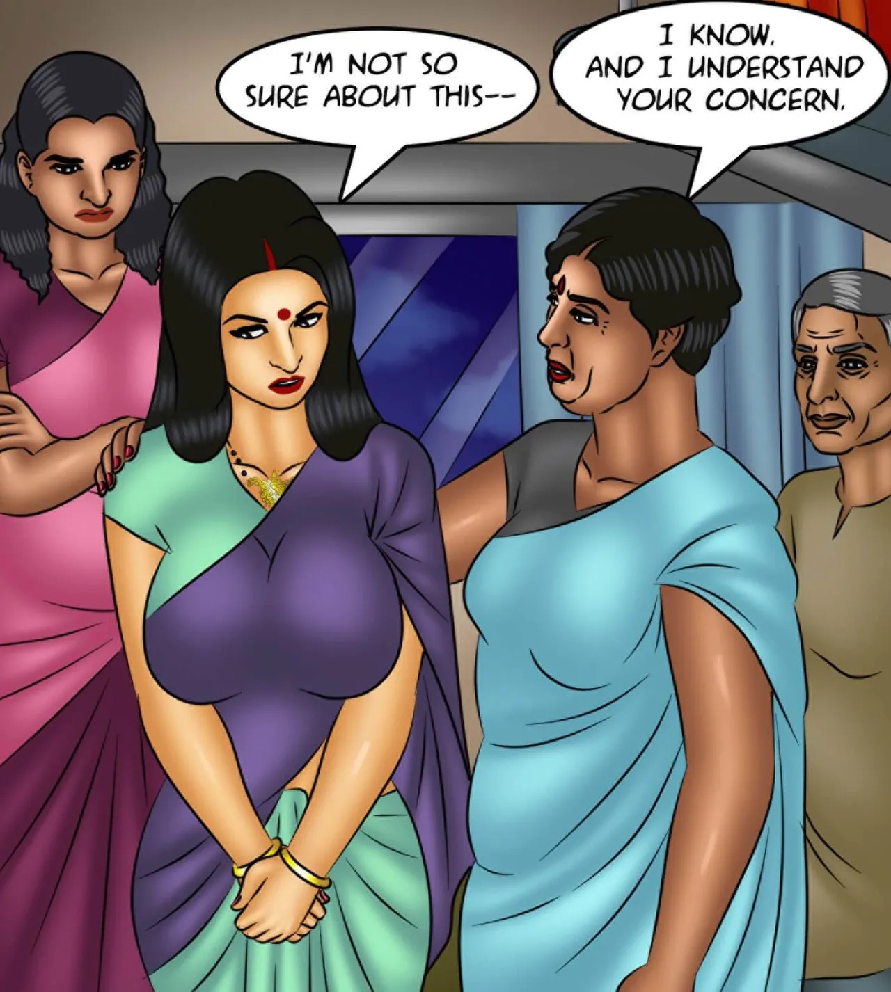 Savita Bhabhi Episode 116 Night Train (English) - Page 45