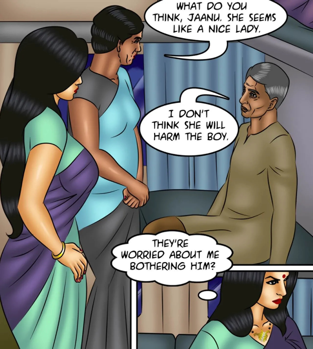Savita Bhabhi Episode 116 Night Train (English) - Page 48