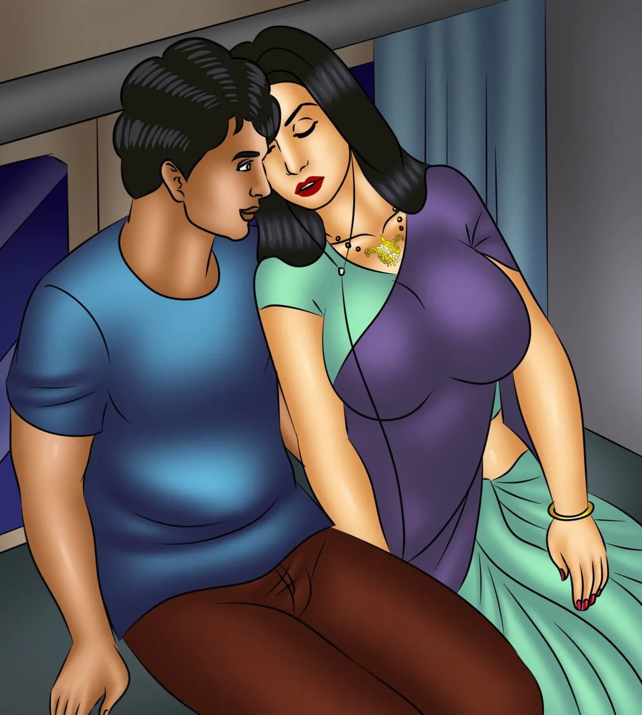 Savita Bhabhi Episode 116 Night Train (English) - Page 69