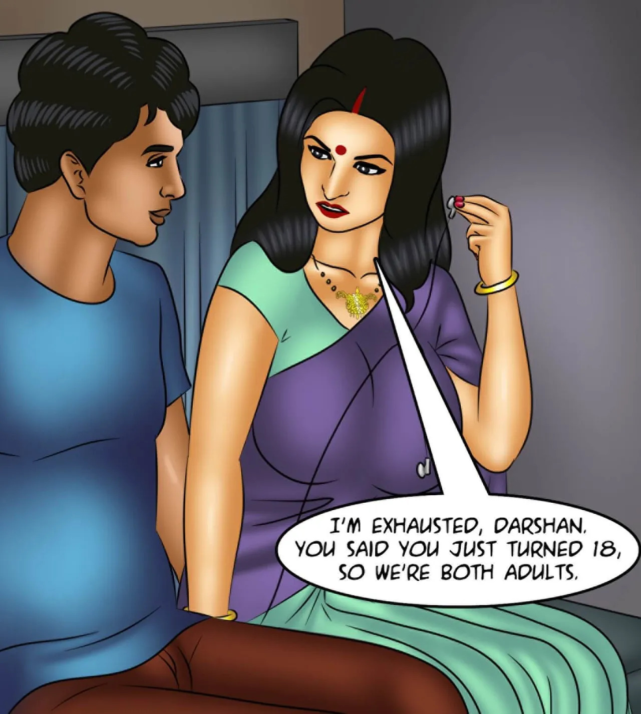 Savita Bhabhi Episode 116 Night Train (English) - Page 71