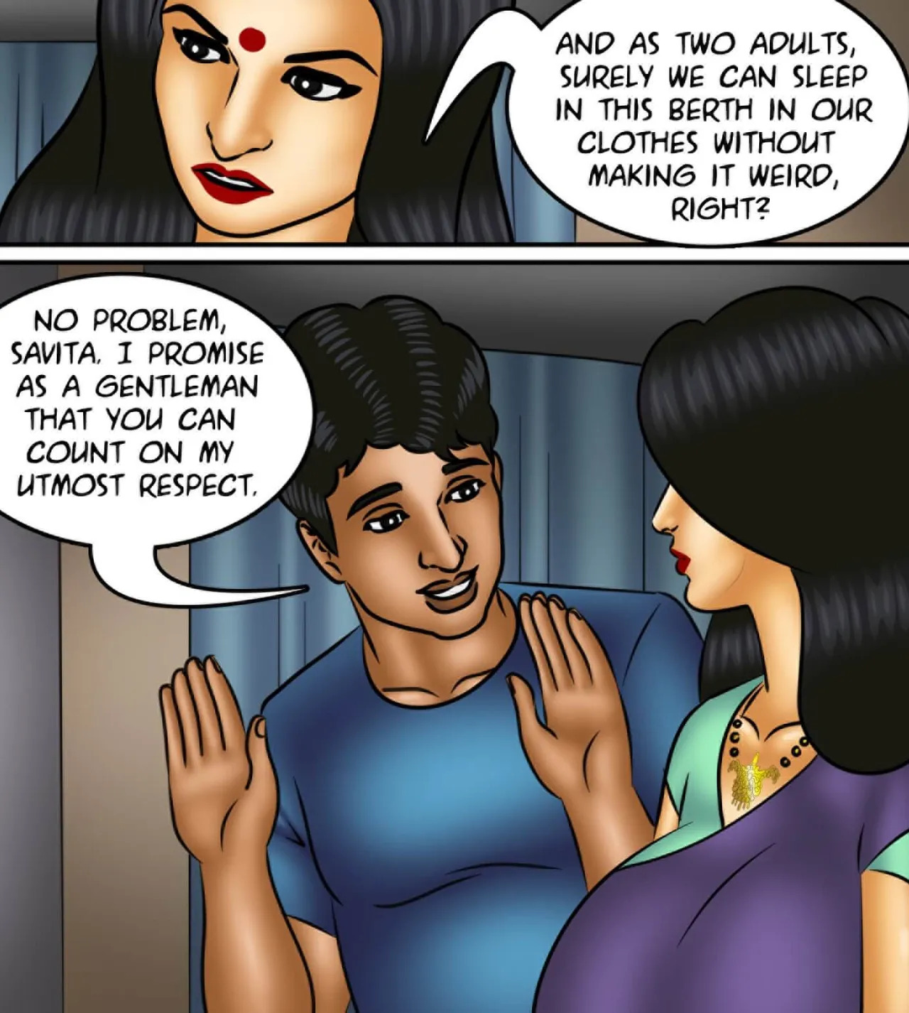 Savita Bhabhi Episode 116 Night Train (English) - Page 72