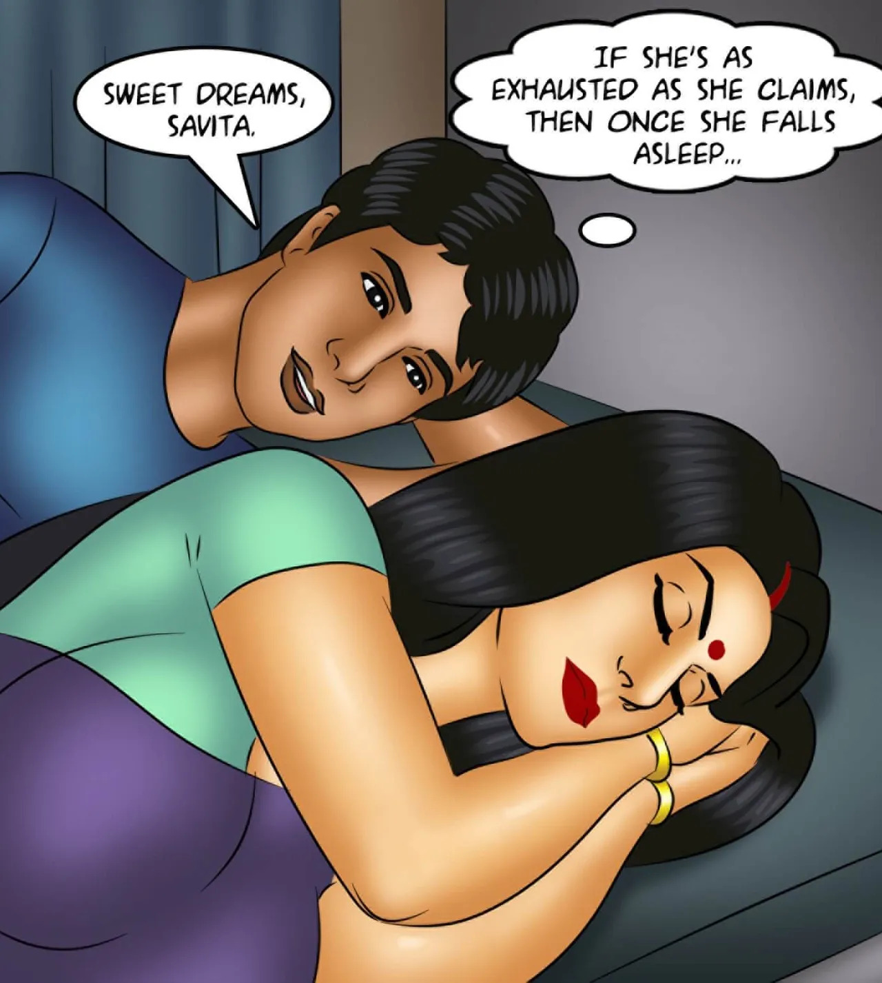 Savita Bhabhi Episode 116 Night Train (English) - Page 76