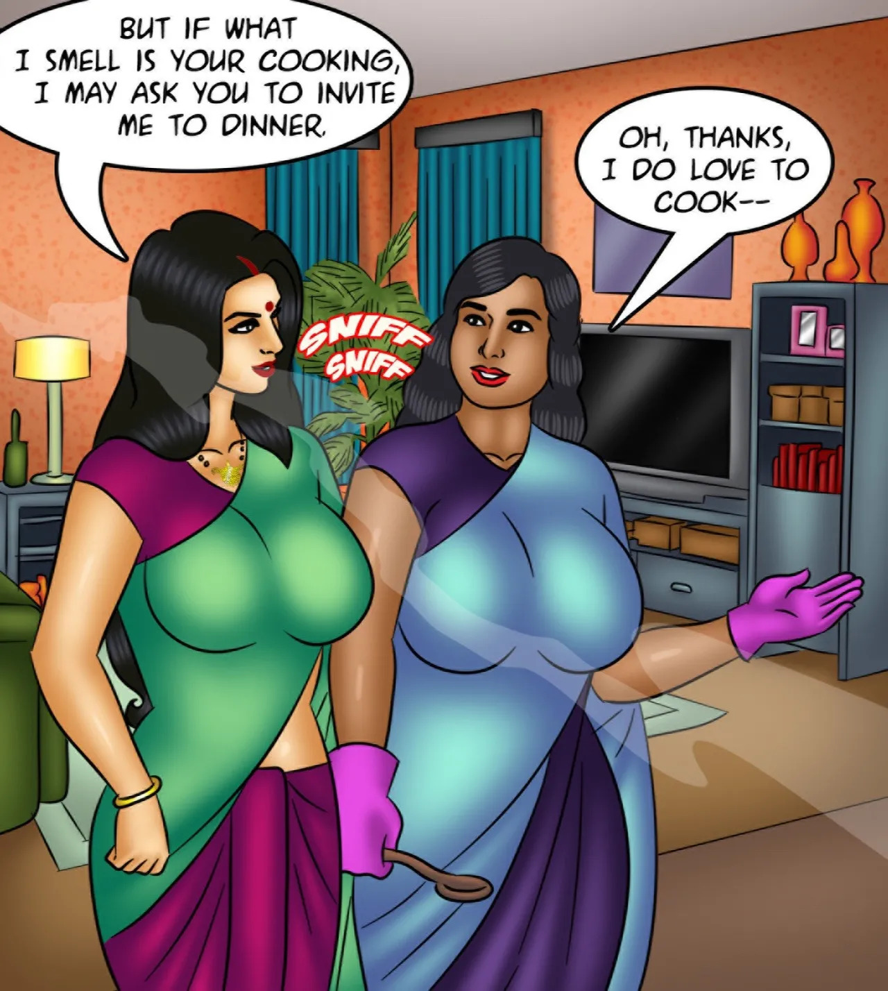 Savita Bhabhi Episode 117 The MILF Next Door (English) - Page 38