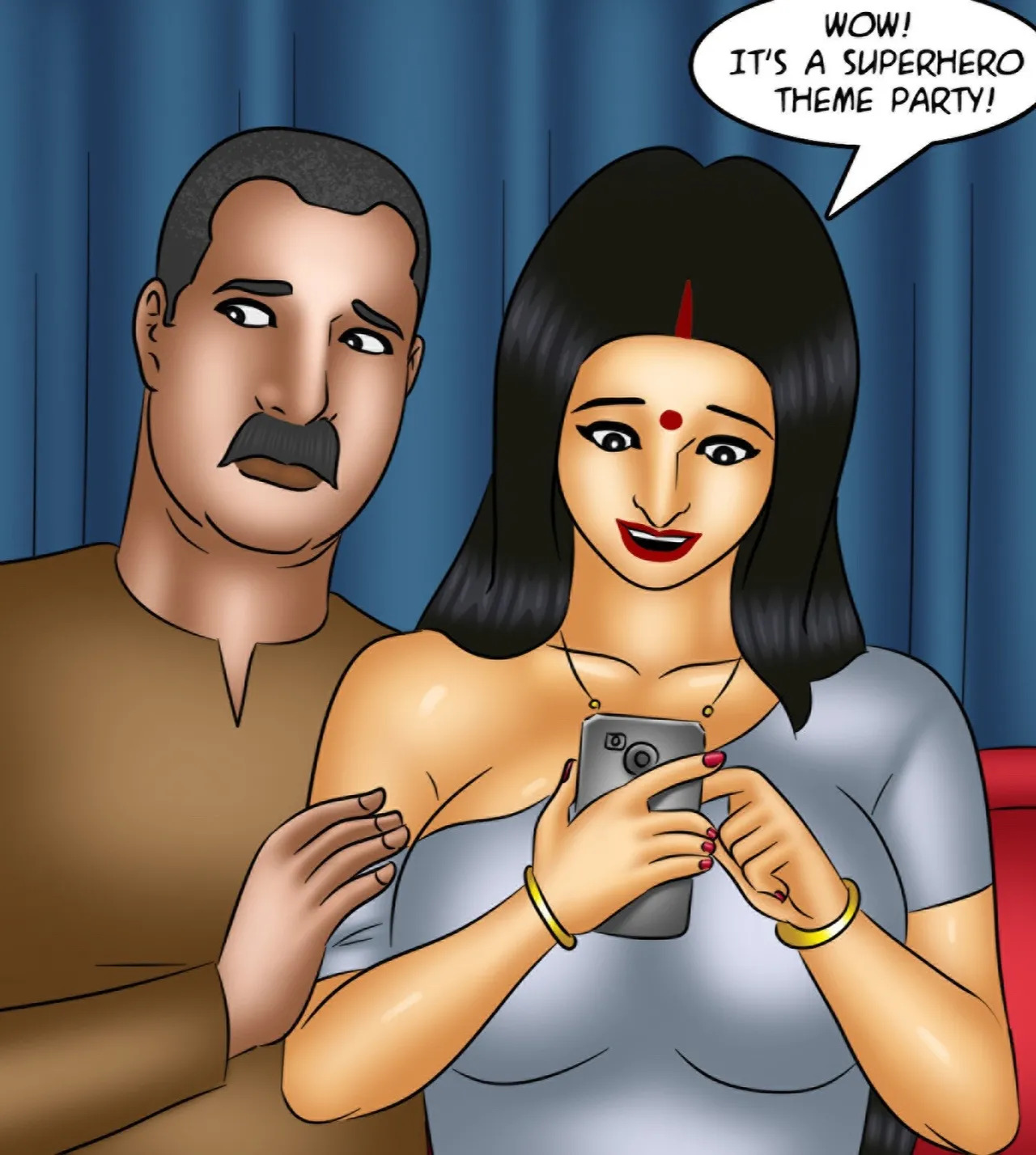 Savita Bhabhi Episode 118 The (Mis)-Adventures of Scarlet Queen (English) - Page 9