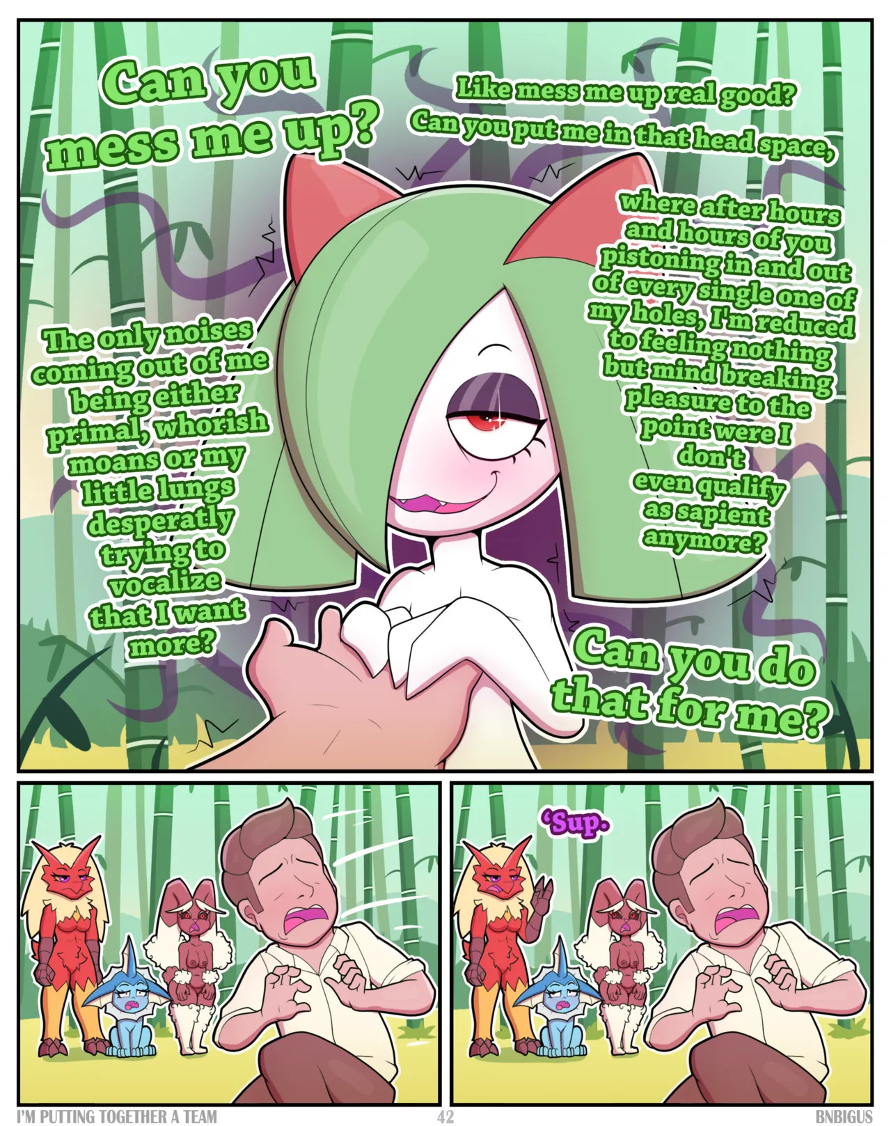 [BnBigus] I'm Putting Together a Team - Page 42