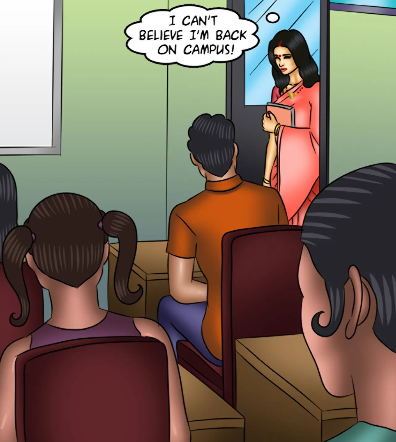 Savita Bhabhi Episode 137 Back To College (English) - Page 37