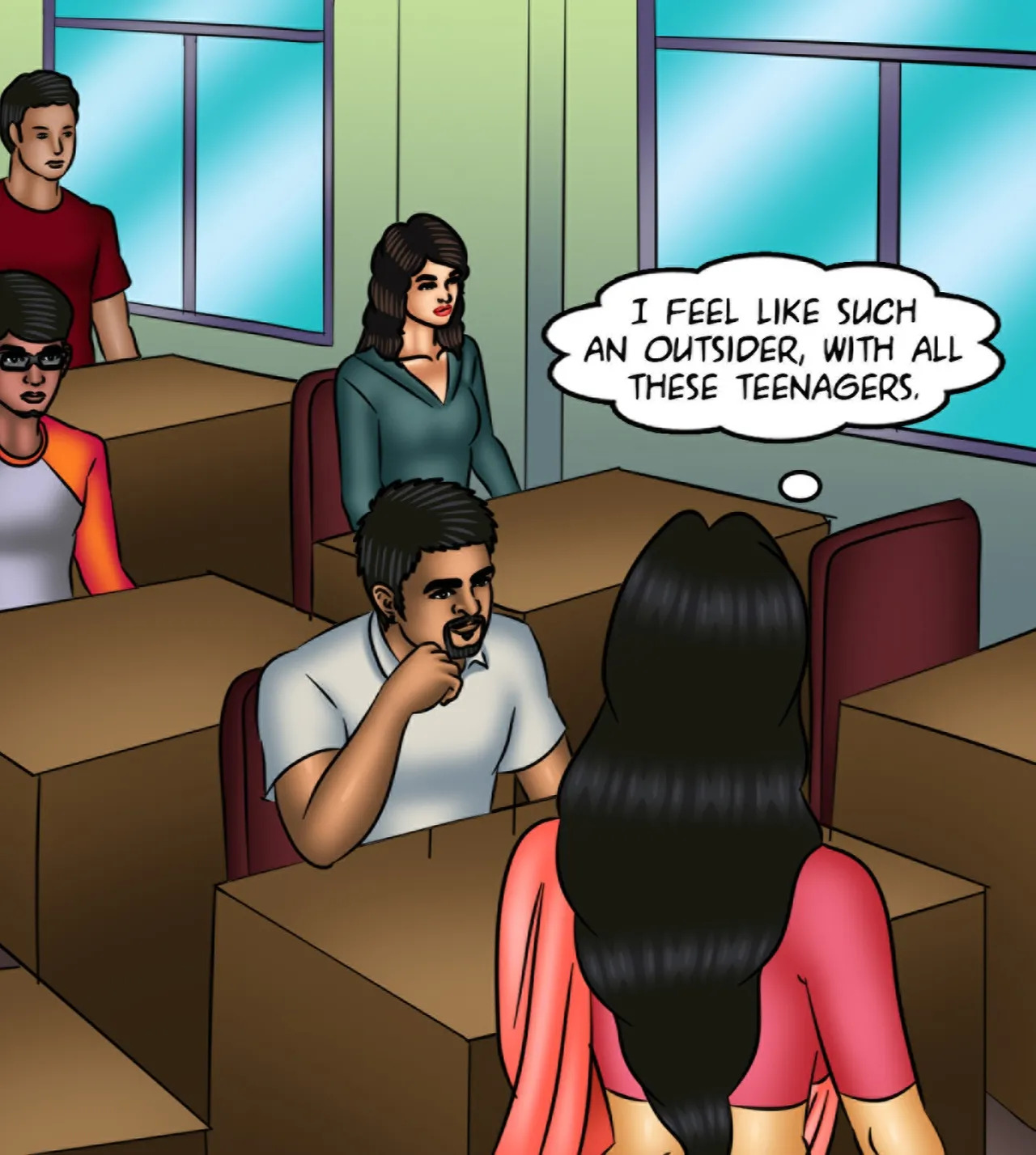 Savita Bhabhi Episode 137 Back To College (English) - Page 38