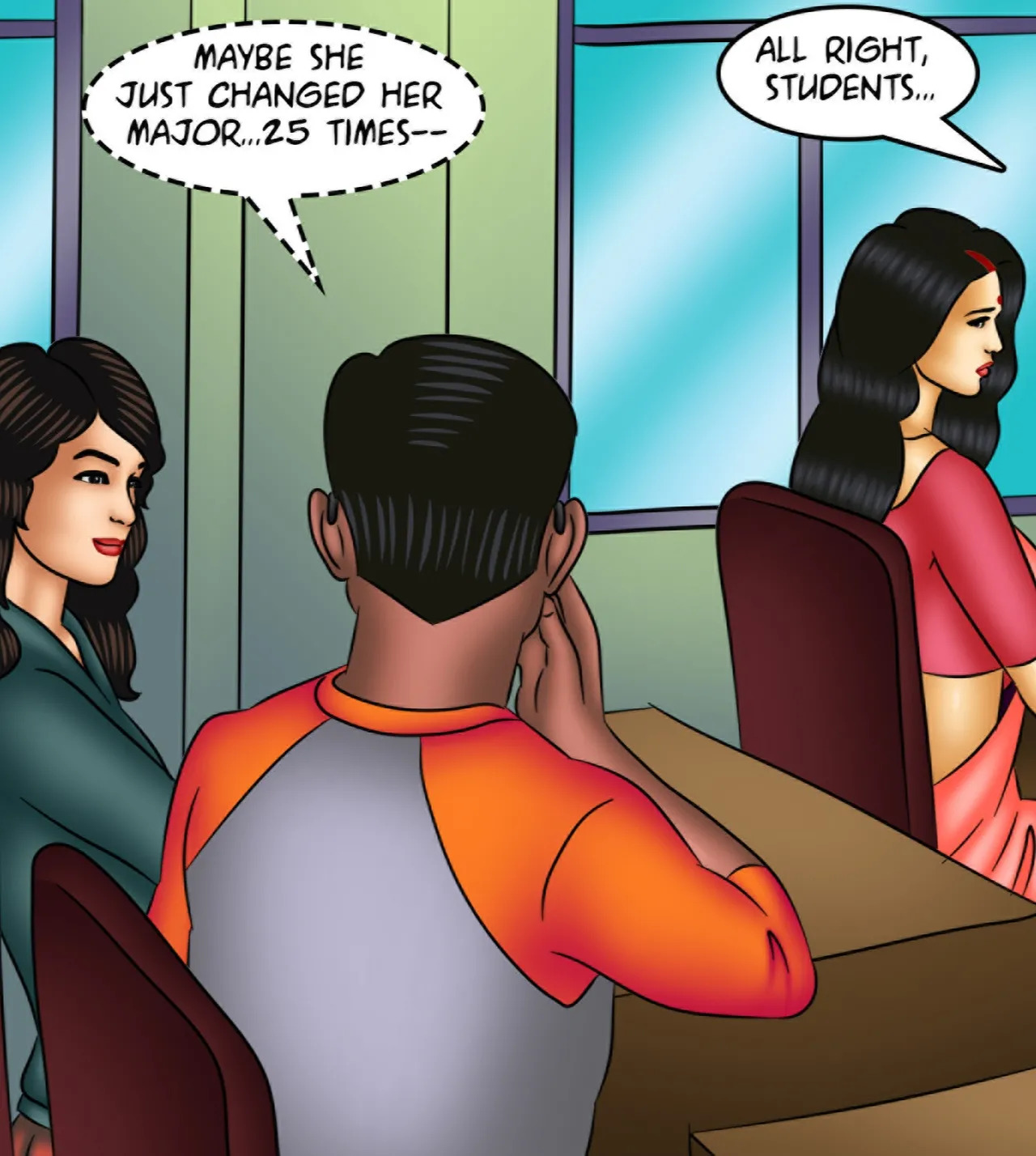 Savita Bhabhi Episode 137 Back To College (English) - Page 41