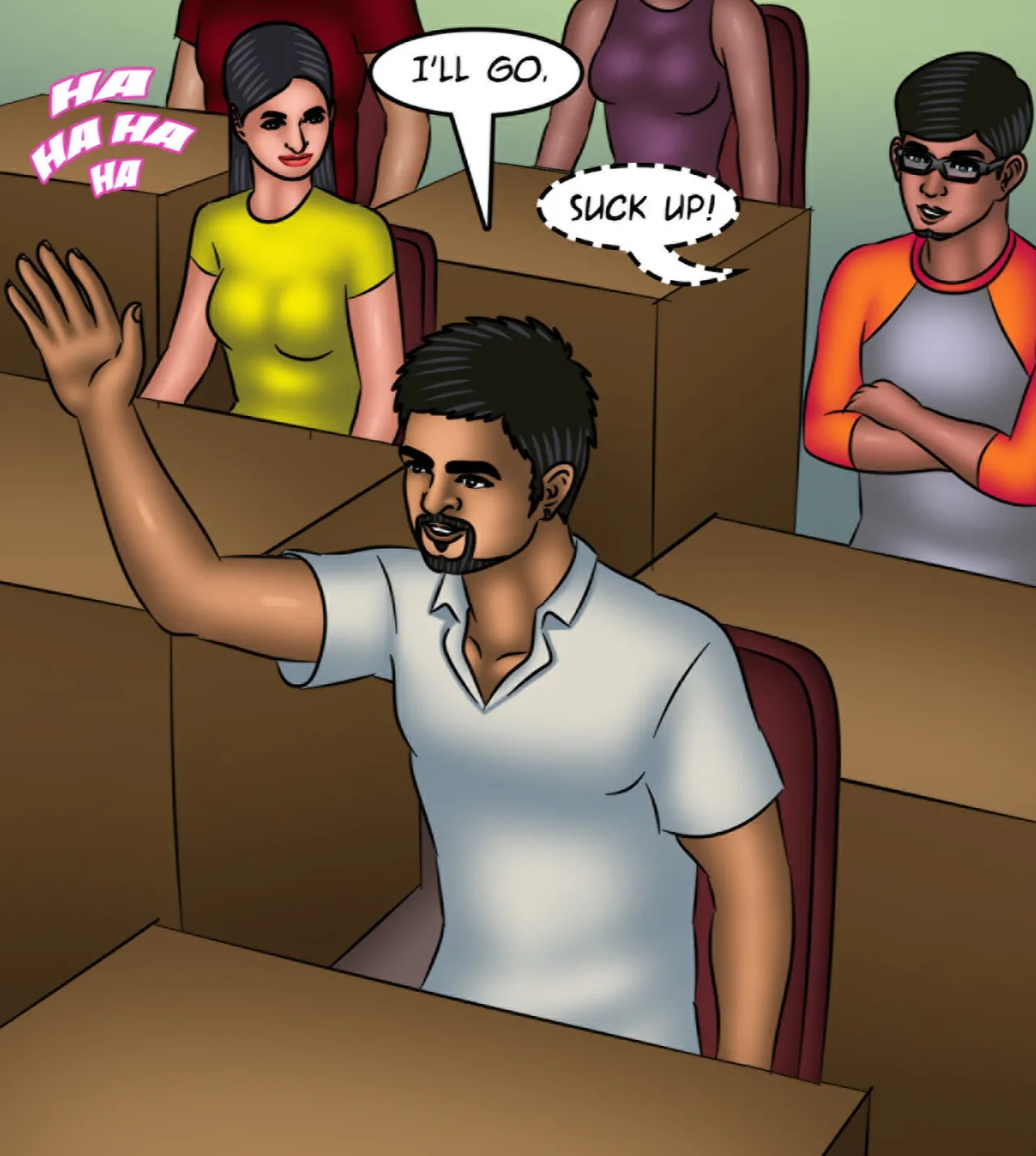 Savita Bhabhi Episode 137 Back To College (English) - Page 45