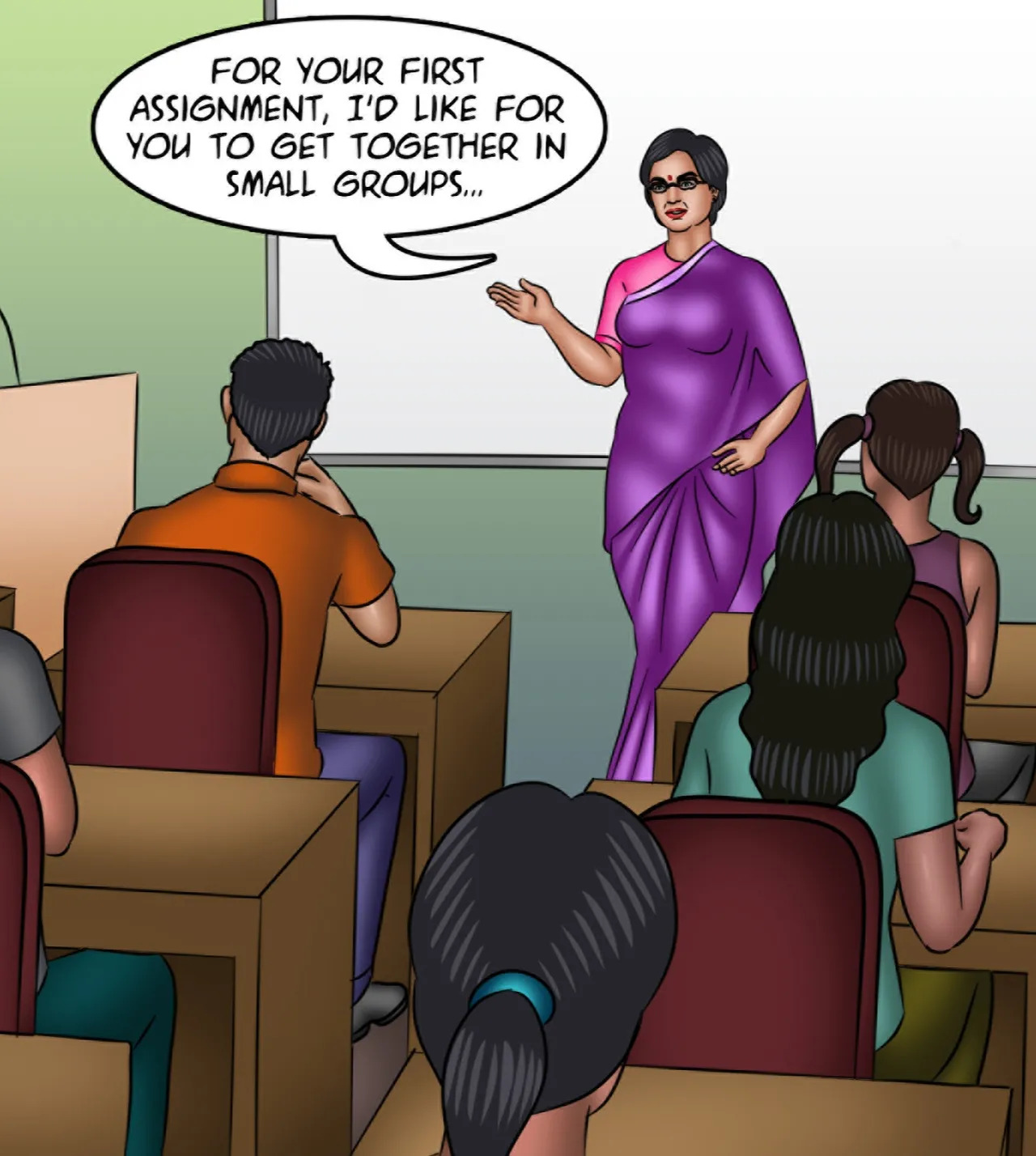 Savita Bhabhi Episode 137 Back To College (English) - Page 72