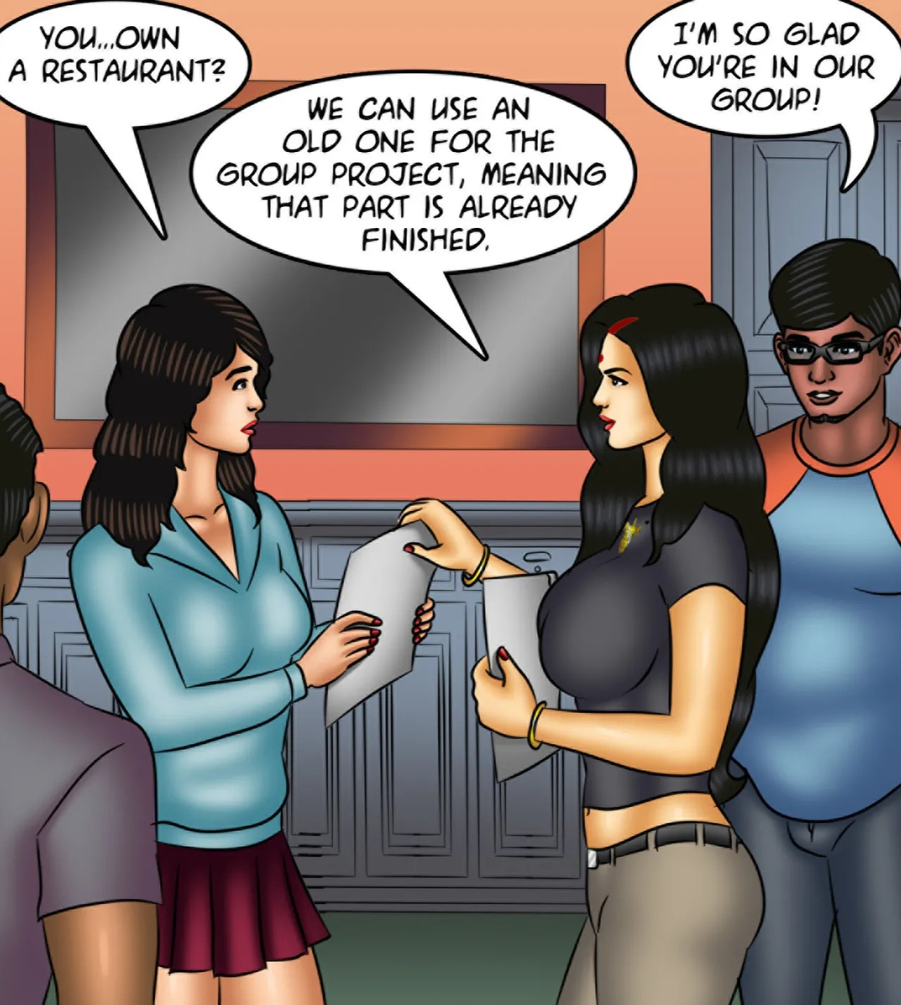 Savita Bhabhi Episode 137 Back To College (English) - Page 85